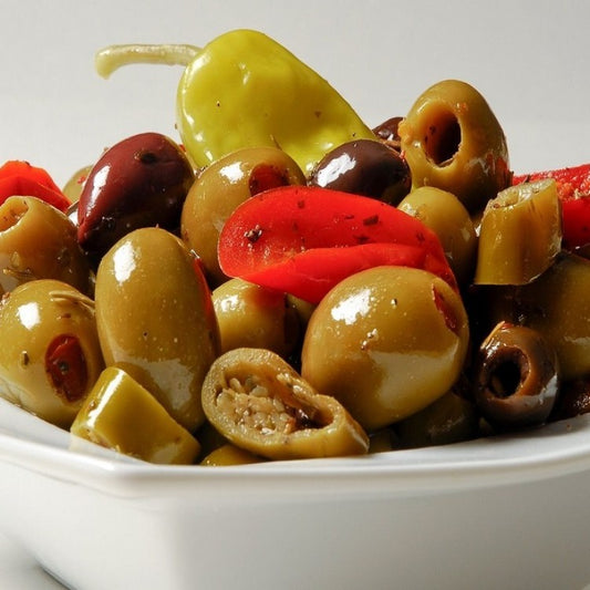 Mixed green olive 200g