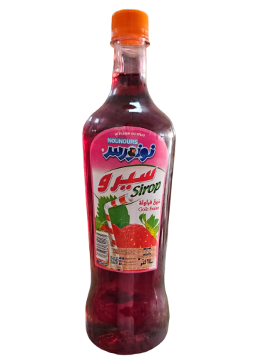 Nounous sirop fraise 1L