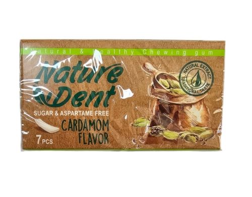 Nature dent gum cardamon flavour