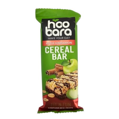 Haobara cereal bar apple cinnamon